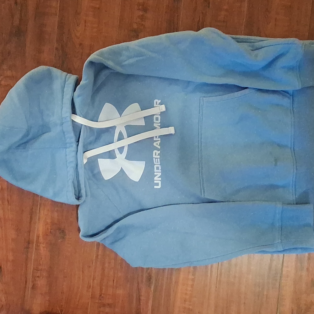 Under Armour Light Blue Sweatshirt Womens